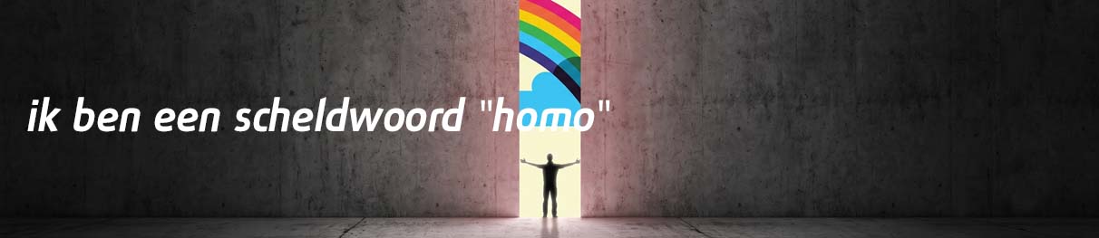Ik ben een scheldwoord homo Ik ben een scheldwoord homo